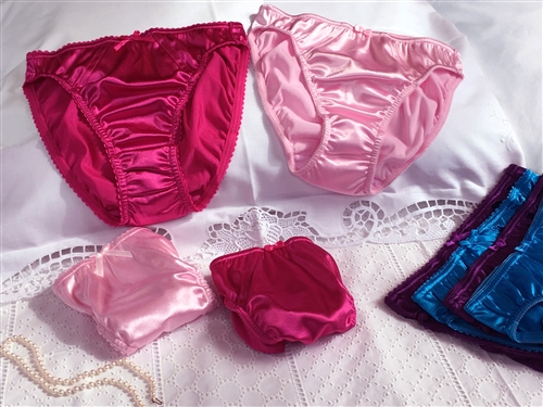 Katie And Lauras Fancy Satin Panty Store